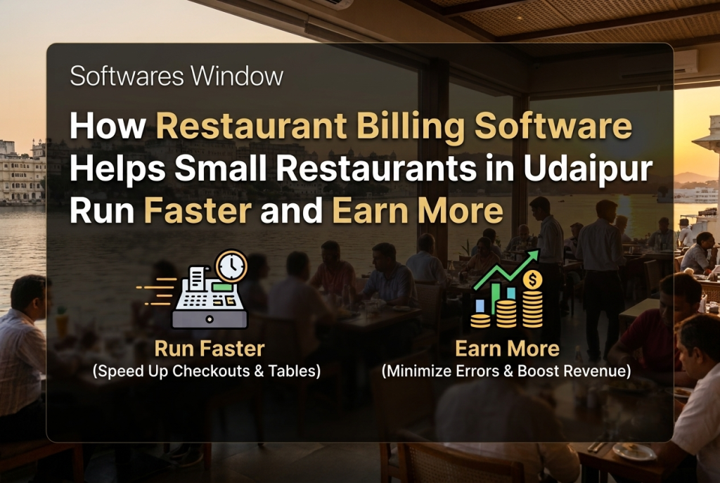 How Restaurant Billing Software Helps Small Restaurants in Udaipur Run Faster and Earn More