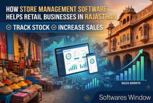 How Store Management Software Helps Retail Businesses in Rajasthan Track Stock and Increase Sales