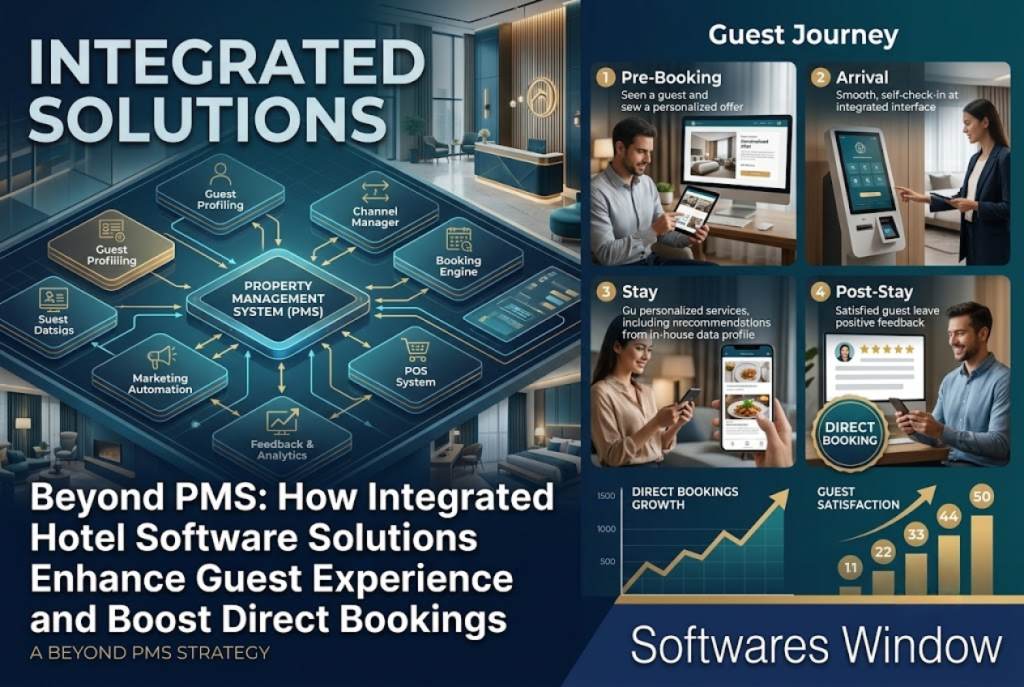Beyond PMS: How Integrated Hotel Software Solutions Enhance Guest Experience and Boost Direct Bookings